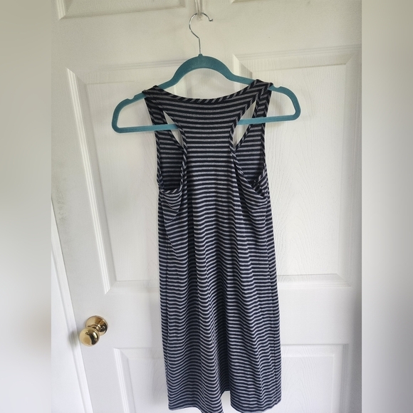Anti-war Black and White striped Tank Dress Size Small - Picture 6 of 6
